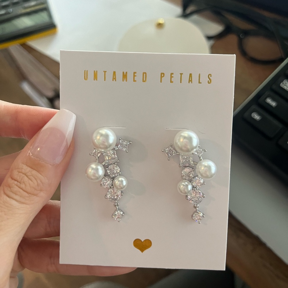 Untamed Petals Alexandra Drop Earrings